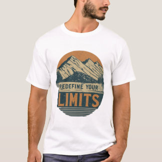 Herdefinieer uw limieten t-shirt