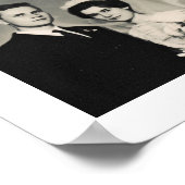 Herdenking 17 Foto Collage Script Ter nagedachteni Poster (Hoek)