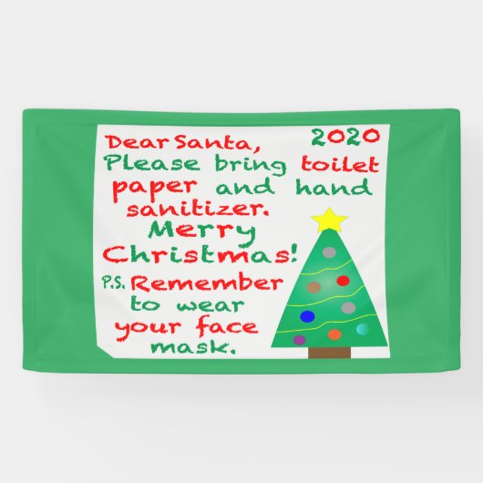 Herdenking 2020 Kerstmis Spandoek (Horizontaal)