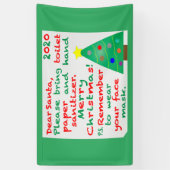 Herdenking 2020 Kerstmis Spandoek (Verticaal)