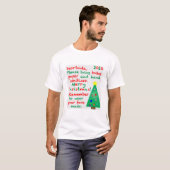 Herdenking 2020 Kerstmis T-shirt (Voorkant volledig)