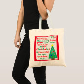 Herdenking 2020 Kerstmis Tote Bag (Voorkant (product))