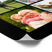 Herdenking 54 Foto Collage NOOIT VERGETEN Poster (Hoek)