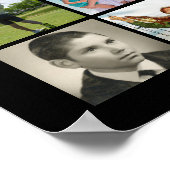 Herdenking 55 HET LEVEN VIEREN van Fotocollage Poster (Hoek)