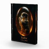 Herdenking Australische Herdershond Fotoblokken (Rechts)