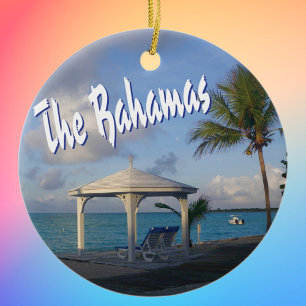 Herdenking Bahamas Keramisch Ornament