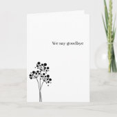 Herdenking - condoleances 04 kaart (Voorkant)