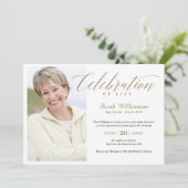 Herdenking Foto Herinnering Kaart (Staand voorkant)