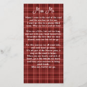 Herdenking Gedicht Rouwbrief Boeklegger Herfst Pla (Achterkant)