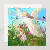 Herdenking | Guardian Angel Kaart (Voorkant / Achterkant)