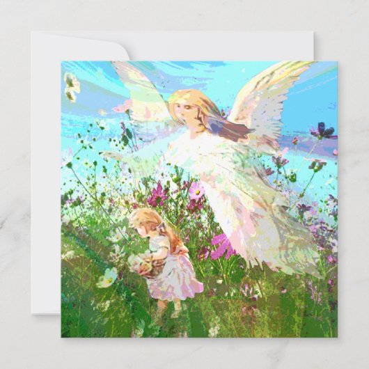 Herdenking | Guardian Angel Kaart (Voorkant)