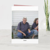 Herdenking Kaart (Achterkant)