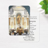 Herdenking Kaart van de eerste Heilige Communie op (Bureau)