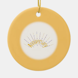 Herdenking - keramisch ornament