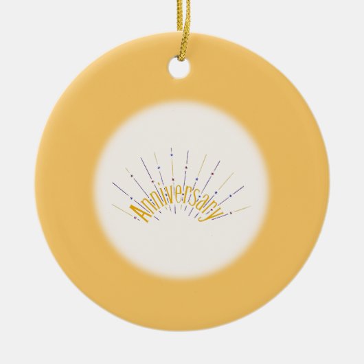 Herdenking - keramisch ornament (Voorkant)