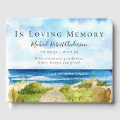 Herdenking: Memorial Funeral Gastenboek (Voorkant)