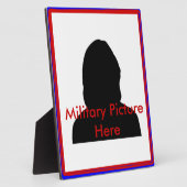 Herdenking patriottisch plaque fotoplaat (Zijkant)