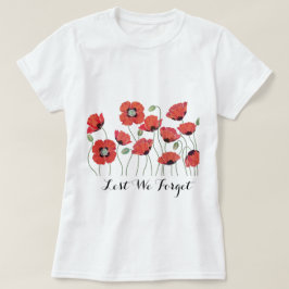 Herdenking Poppie T-shirt