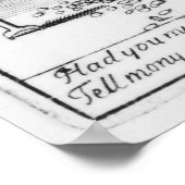 Herdenking speelkaarten poster (Hoek)