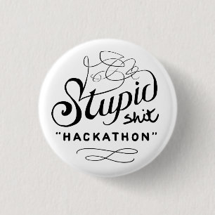 Herdenking Stupid Hackathon Button