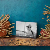 Herdenking Tafeldecoraties Fotoplaat (Zijkant)