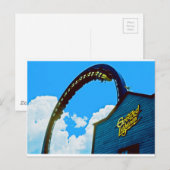 Herdenking van Astro World Amusement Park Briefkaart (Voorkant / Achterkant)