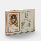 Herdenking van de begrafenis van de herdenking van fotoblokken (Links)