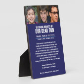 Herdenking van de begrafenis van de zogenoemde bla fotoplaat (Zijkant)