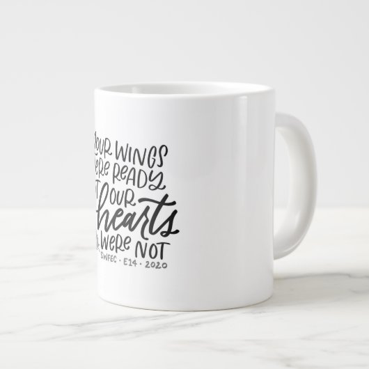 Herdenking van de E14 Jumbo-Mok Extra Grote Beker (Voorkant rechts)