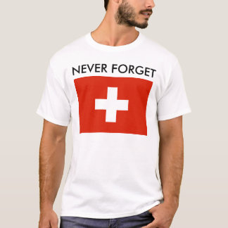 Herdenking van de oorlog (Zwitserland) T-shirt