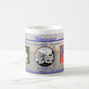 herdenking van de staat Mississippi Koffiemok