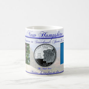 Herdenking van de Staat New Hampshire Koffiemok