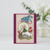 Herdenking van George Washington Briefkaart (Staand voorkant)