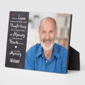 Herdenking van het gezin Memorials Keepomwille Fotoplaat (Zijkant)