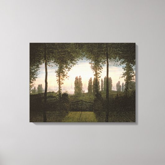 Herdenking van Johann Bremen Canvas Afdruk (Voorkant)