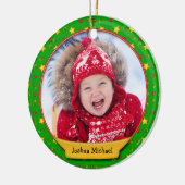 Herdenking van Kerstmis Herinneringen ・ Kunst en s Keramisch Ornament (Links)