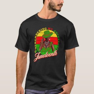 Herdenking van mijn Ancestoren Juneteenth Black Fr T-shirt