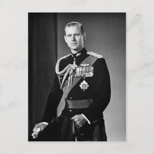 Herdenking van prins Philip 1921-2021 Briefkaart