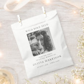 Herdenking van vogels | Steenkoolzaad Bedankzakje (Geknipt)