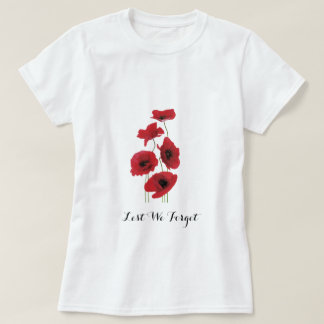 Herdenking van wapenstilstand Poppie T-shirt