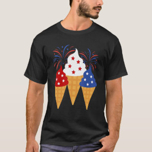Herdenking vierde dag van de feestdag in juli t-shirt