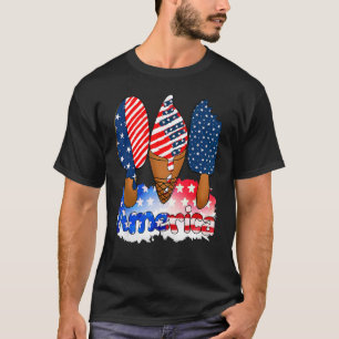 Herdenking vierde dag van de feestdag in juli t-shirt