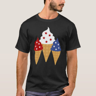 Herdenking vierde dag van de feestdag in juli t-shirt