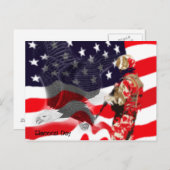 Herdenkings Dag d5 Briefkaart (Voorkant / Achterkant)