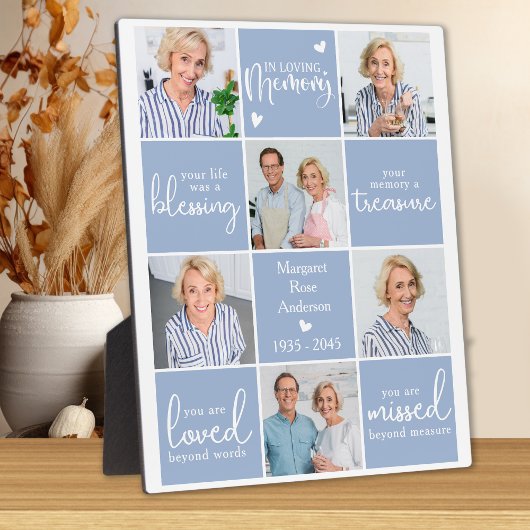 Herdenkings- IN LIEVEVELE ERVARING Aangepast 6 Mee Fotoplaat