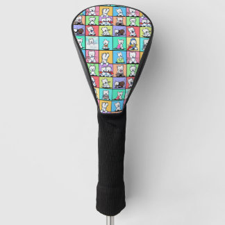 Herdenkings KiniArt Westies Golf Hoofdhoes Golfheadcover
