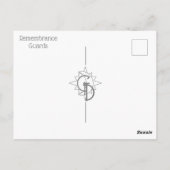 Herdenkingsbewakers Briefkaart (Achterkant)
