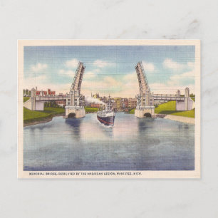 herdenkingsbrug briefkaart