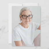 Herdenkingscollage met foto's kaart (Achterkant)