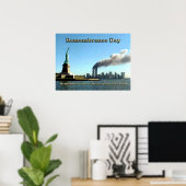 Herdenkingsdag 911 september 2001 poster (Thuiskantoor)